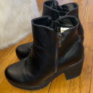 Black booties
